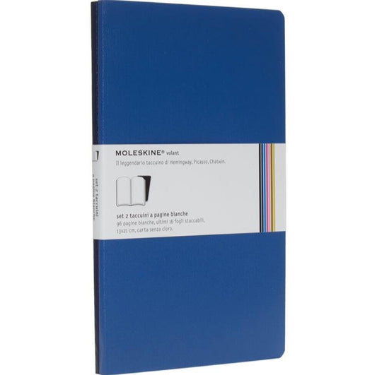 MOLESKIN Blue & Navy Plain Notebook Set A5