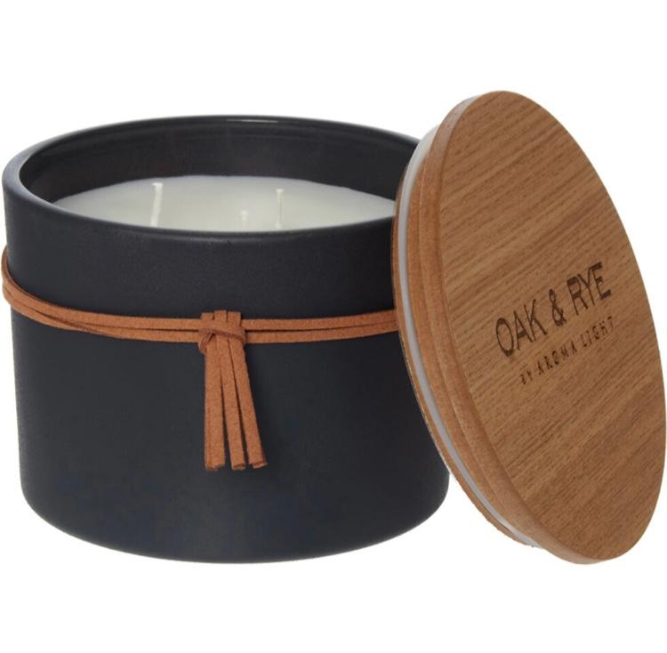 OAK & RYE Tobacco & Oud Scented Candle 340g